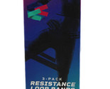 EDX Resistance Loop Bands 3 Pack High, Medium, Low Strength Set of 3 - £7.78 GBP