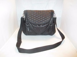 Rebecca Minkoff Jude Quilted Nylon Baby Diaper Bag $295 Black  -  #2221 - £54.91 GBP