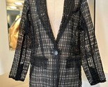 Byron Lars women&#39;s boyfriend jacket in BLACK - size S - $305.91