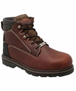 9400 SAFA Brown, Men&#39;s 6&quot; Steel Toe Safety Work Boot◉ - $2,053.29 MXN