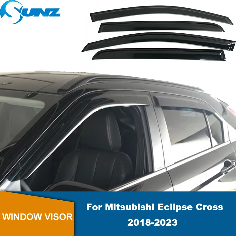 Car Window Deflector For Mitsubishi Eclipse Cross 2018 2019 2020 2021 2022 2023 - £84.25 GBP