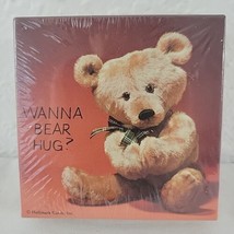 Vtg Mini Springbok Puzzle Wanna A Bear Hug Jigsaw 70 Pc Hallmark Love 7&quot; SEALED - £11.67 GBP