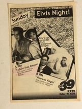 Elvis Presley Follow That Dream Viva Las Vegas Tv Guide Print Ad  Texas TPA12 - £4.68 GBP