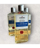 3 x Cremo Cooling ICED CITRON &amp; Driftwood, Sea Salt, Citron, Cedar 16 fl... - $89.09