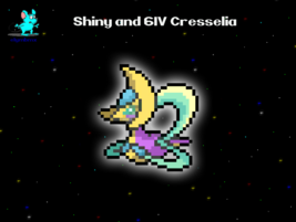 ✨ Shiny ✨ 6IV Max Stats Effort Cresselia Legendary Legend Psyhic Pokemon ✨ - $1.99