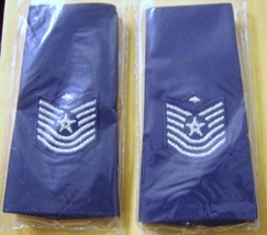 Usaf Master Serg EAN T With 1st Serg EAN T Device Shoulder Mark Boards Cloth :OH11-1 - £2.87 GBP