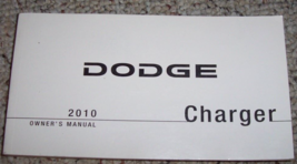 2010 Dodge Charger Factory Owners Operators Owner Manual - $68.88