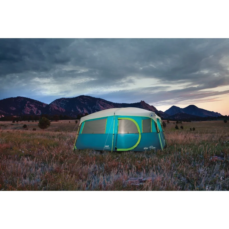 Coleman® 8-Person Tenaya Lake™ Fast Pitch™ Cabin Camping Tent with Closet, Light - £434.40 GBP+