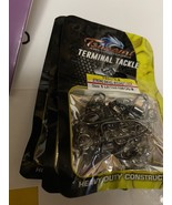 3 pack -8ea Tsunami Size 1Lb Test 120-8 strong Swivel WCoastlock termina... - £15.56 GBP