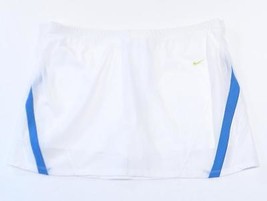 Nike Dry Fit White Tennis Skort Skirt w Attached Shorts Women&#39;s  XL NWT - £35.52 GBP
