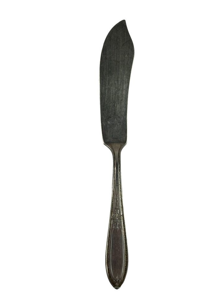 WM. Rogers &amp; Son Pat. Apr. 14 1925 Antique Butter Knife Triumph - $5.90