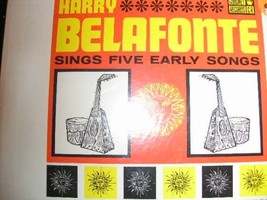 Sings Five Early Songs [Vinyl] Harry Belafonte - £2.31 GBP