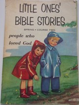 Little Ones’ Bible Stories Spring Course Two1961 - £3.18 GBP