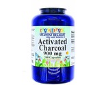 900mg Activated Charcoal 200 Capsules Digestive Aid Gas Bloating Support - $15.04