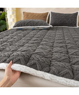 Thickened Warm Mattress For Single Bed Soft Fitted Sheet With Elastic Ba... - $36.64 CAD