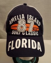 Amelia Island Florida Surf Classic 87  Hat Cap Mesh Trucker - £14.97 GBP
