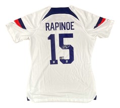 Megan Rapinoe Signé Blanc Nike USA Femmes Football Jersey Bas ITP - £193.59 GBP