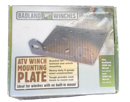 Badlands Winches ATV Winch Mounting Plate for winches 60522 - £7.95 GBP