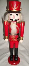 Kingsbridge Group 15&quot; Red Nutcracker Santa Claus Soldier Christmas Holiday Decor - £27.53 GBP