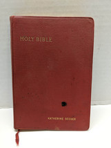 Holy Bible King James Version Collins&#39; Clear-Type Press 1960s - £11.92 GBP