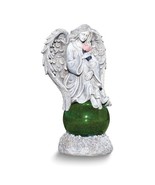 Sitting Angel Lighted LED Solar Garden Statue - £63.44 GBP