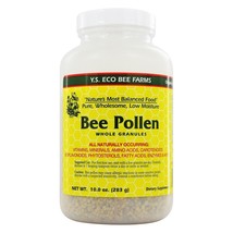 YS Organic Bee Farms Low Moisture Bee Pollen Whole Granules, 10 Ounces - $255.44 MXN