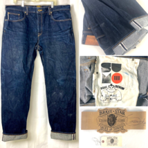 Brave Star Selvage Sumo III 25oz Japanese Denim Jeans 43 x 36 True Fit #... - $290.03