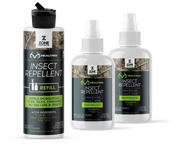 Zone Realtree Invisible Hunter Picaridin Insect Repellent. DEET Free. Tw... - $19.55