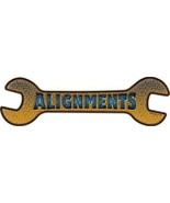 Alignments Novelty Metal Wrench Sign W-024 - $37.96 CAD