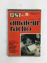 February 1937 QST Amateur Radio Magazine More DX Per Dollar Doherty Amplifier - £8.01 GBP