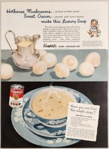 1948 Print Ad Campbell&#39;s Cream of Mushroom Soup Chicken a la King Recipe - £14.33 GBP