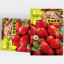 5 Bags (200 Seeds / Bag) of &#39;Akihime&#39; Series Red Strawberry - $16,318.00