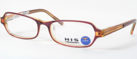 H. I.S HPL78-006 Multicolore Unique Rare Lunettes Monture His 49-15-135mm - $64.85