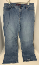 Gloria Vanderbilt Amanda Jeans Women Sz 18 36x28 Straight Leg High Rise ... - $407.10 MXN