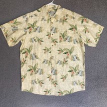 Oliver Burke Shirt Adult Extra Large Tall Hawaiian Button Up Camp Casual... - £13.22 GBP
