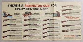 1961 Print Ad Remington Shotguns,Big-Game Rifles,22&#39;s,Match Rifles Ducks... - £28.34 GBP