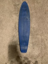 Vintage 70s Nash Electric Blue Sidewalk Surfer Skateboard - $120.27