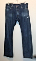 Levi Strauss Men’s 514 Jeans Size 36x34 Distressed - £21.75 GBP