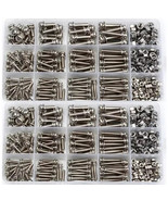 360PCS Stainless Steel Screw Kit M3 M4 M5 Bolts Nuts Washers Assortment Set - $37.57 CAD