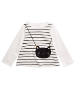 First Impressions Infant Girls Cotton Cat Purse T-shirt,Angel White,3-6 ... - £5.58 GBP