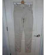 Old Navy Rockstar Jeans Women&#39;s Size 4 Tall Skinny low Rise beige white ... - €19,31 EUR