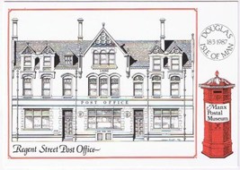 United Kingdom UK Postcard London Regent Street Post Office - £1.72 GBP