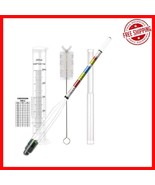 Accurate Hydrometer Kit with  Jar &amp; Cleaning Brush for Home Brewing Success - $465.99 MXN