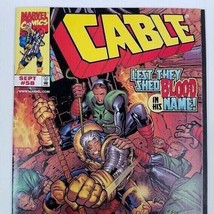 Marvel Comics Cable Lest They Shed Blood Issue 58 Sept 1998 - £7.86 GBP