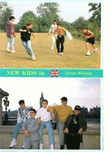 New Kids on the block teen magazine pinup clipping 1980&#39;s Japan Great  B... - £2.77 GBP