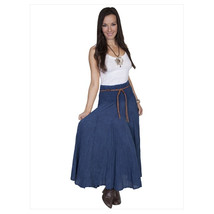 Scully Female Cantina Skirt - Dark Blue- Large - $147.12