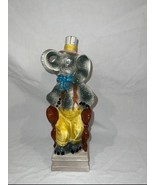 Vintage Porcelain Italian Decantor Political Republican Elephant USA Decor - $102.56 CAD