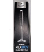 Milk Frother Zulay Kitchen Milk Boss Electric Milk Frother - Black - $233.13 MXN