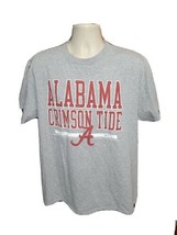 The University of Alabama Crimson Tide est 1831 Adult Gray XL TShirt - £15.40 GBP