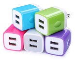 Usb Wall Charger Adapter, 5Pack 2.1Amp Fast Dual Port Wall Charger Usb P... - £20.60 GBP